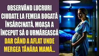 Observând lucruri ciudate la femeia bogată însărcinată, moașa a început să o urmărească. Dar când...