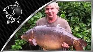 KEVIN NASH CARP ANGLER CATCHING 48lb 4oz MIRROR CARP ON SCOPE 9FT PROTOTYPE ROD