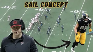 Film Room: Steelers OC Arthur Smith's "Sail" Passing Concept