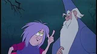 🇬🇷 The Sword in the Stone - Merlin vs Madame Mim - Greek