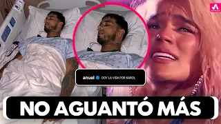 ANUEL MUY MAL: Anuel Colapsa y Envía Mensaje a Karol G: Se salvó de Milagro y Pide otra Oportunidad.