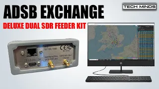 ADSB Exchange Deluxe Dual SDR Feeder Kit - Aircraft Tracking