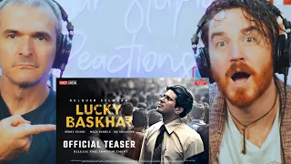 Lucky Baskhar Teaser REACTION!!! | Dulquer Salmaan