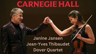 Janine Jansen and Jean-Yves Thibaudet play Grieg, Debussy, and Chausson