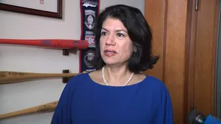 Texas Sen. Carol Alvarado provides comments after acquittal of Attorney General Ken Paxton