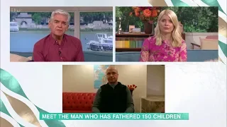 ✅  Holly Willoughby shocked by ‘The Inseminator’ who fathered 150 children