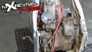 Removing 18 Years of Dirt - 2003 CR250 Build // My Tips - Tricks - Mods & Vapor Blasting Techniques