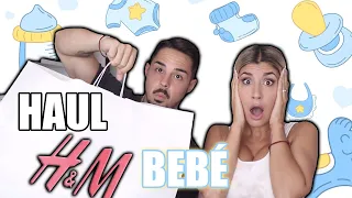 HAUL H&M BEBÉ ♡ Reacción del papá a toda la ropa | @patrizienta