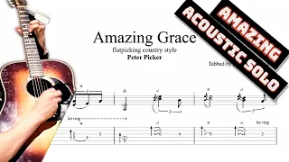 Amazing Grace TAB - acoustic flatpicking guitar tabs (PDF + Guitar Pro)