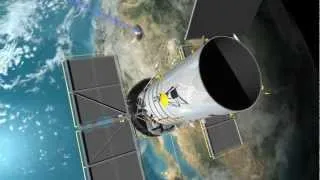 Data Communication Animation for NASA's Tracking and Data Relay Satellite Program (TDRS)