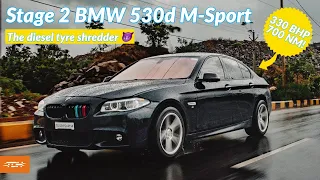 Stage 2 BMW 530d M-Sport: The diesel tyre shredder with 330 BHP & 700 Nm of Torque! | Autoculture