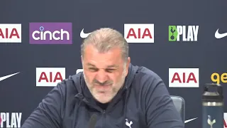 FULL PRESS CONFERENCE (Including Both Embargoed Sections): Ange Postecoglou: Tottenham v Man City