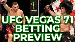 #UFCVegas71 Betting Preview with Kenny Florian and Brian Petrie