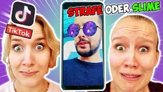 HÖR DIR NICHT DAS FALSCHE TIK TOK VIDEO AN! Kaans lustige Schleim Challenge mit Kathi & Nina