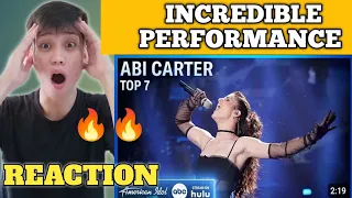 Abi Carter Impresses with "Bring Me To Life" | American Idol 2024 | REACTION
