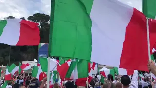 Centrodestra a Roma, Fratelli d'Italia in Piazza del Popolo (04.07.20)