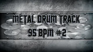 Hatebreed/Hardcore Metal Drum Track 95 BPM | Remix (HQ,HD)