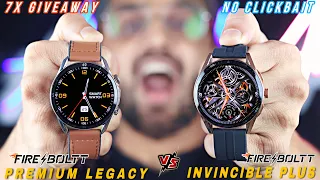 Fire Boltt Legacy Vs Fire Boltt Invincible Plus COMPARISON || Should You Buy Fire Boltt Legacy ?