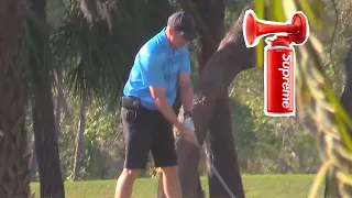 Golf Course Air Horn Prank (Cops Called)