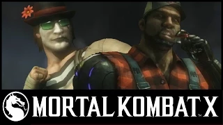 Mortal Kombat X: Ninja Mime and Farmer Costumes! (PS4)