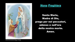 Supplica alla Madonna di Lourdes con litanie