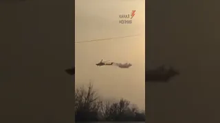 Сбит Ми-28 "Ночной охотник" РФ.