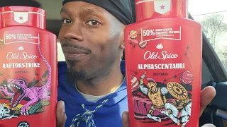 New Old spice body wash Alphacentauri and Raptorstrike Full Review #fragrance #bodywashes #oldspice
