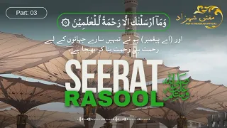 Seerat e Rasool ﷺ | Part: 03 | Mufti Shehzad Sahab Palanpuri (D.B.)