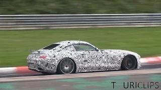 2015 Mercedes-Benz AMG GT Edition 1 testing on the Nürburgring!