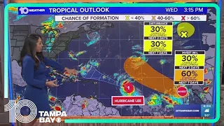 Tracking the Tropics:  Hurricane Lee to become 'an extremely dangerous' major storm by the weekend