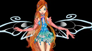 (winx-club)enchantix Bloom transformation