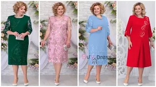 Most beautiful and gorgeous plus size mother of the bride dress/latest outfit/party wear dress 2024