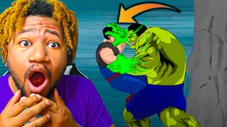 HULK IS A DEMON!!! | Superman Vs Hulk Animation (Part3/3) -Taming The Beast II (REACTION)