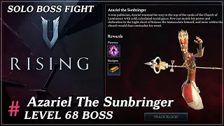 V Rising - Azariel The Sunbringer (SOLO Kill)