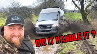 WE TOOK OUR VANS OFF ROAD! 4x4 sprinter weekend in the Peak District.