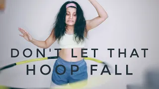 how to stop hoop from falling | not letting the hoop fall | easy way