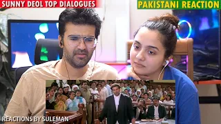 Pakistani Couple Reacts To Sunny Deol Top 10 Dialogues From His Movies | Tareekh Pe Tareekh