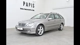 MERCEDES-BENZ KLASA C W203  1.8 (C 180 KOMPRESSOR) 143KM 2005'✅ Na Sprzedaż ✅ Pewne Używane Auto ✅