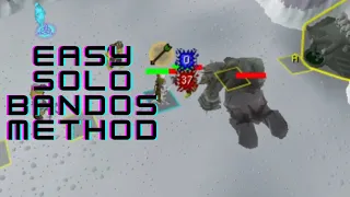 Easy Solo Bandos Method | Bandos Door-Altar Method Explained