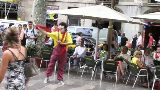 Clown Durilov (vol 6)  Barcelona street laugh attack Documentary Movie (Estilo mimo Tuga i Carcocha)