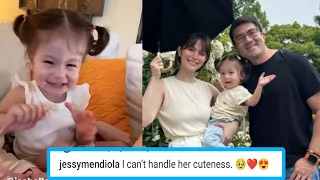 Baby Peanut ni Luis Manzano Navideohan Ang Pagka-Bibo Nito || Jessy Mendiola