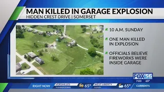 1 dead after Somerset garage explosion