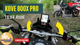 KOVE 800 X PRO test ride