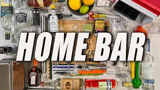 How to Start a Home Bar (Best Practices)