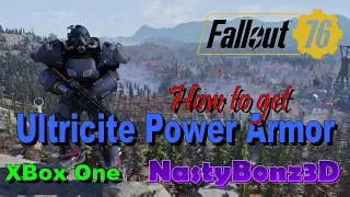 Fallout 76 How to get the Ultracite power armor from the brotherhood of steel