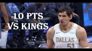 Boban Marjanovic 10 Pts Dallas Mavericks vs Sacramento Kings HIGHLIGHTS