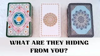 What Are They Hiding?🔮✨️🪬 Pick a card