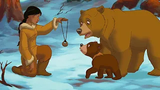 بنت بتحاول تلاقى الشخص اللى اداها القلادة و هما صغيرين لكنها بتعرف انه اتحول لدب (Brother Bear 2)