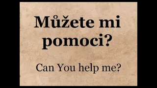 Learn Czech / 50 Czech phrases for absolute beginners / Problems (A1/2)