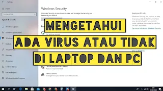 Cara Scan Virus Di Laptop Dan Pc Tanpa Aplikasi Tambahan